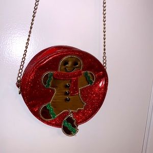 Gingerbread Cross Body Purse